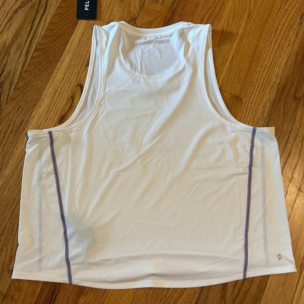 Peloton White Distance Run Tank - Picture 4 of 4